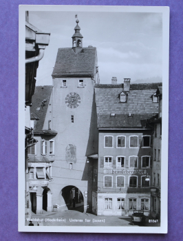 Ansichtskarte AK Waldshut 1950-1960 Unteres Tor innen Rheinischer Hof